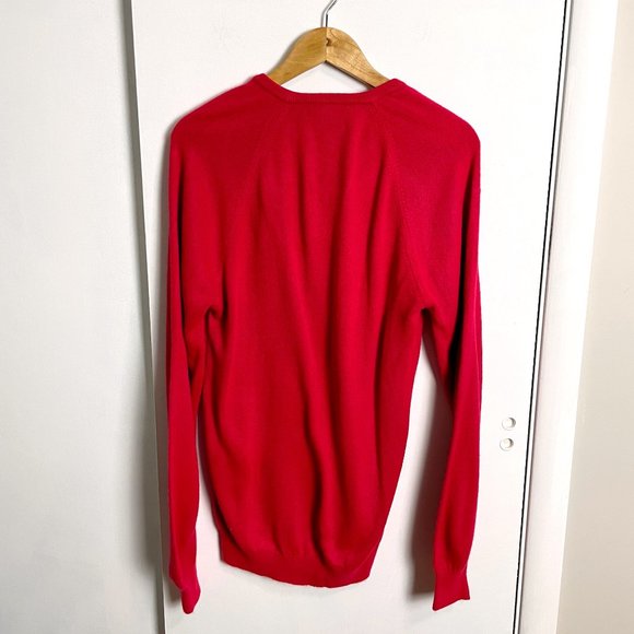 Vintage 1960s grandpa pull over sweater - size men's medium - Picture 4 of 7